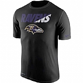 Baltimore Ravens Nike Black Legend Staff Practice Performance WEM T-Shirt,baseball caps,new era cap wholesale,wholesale hats